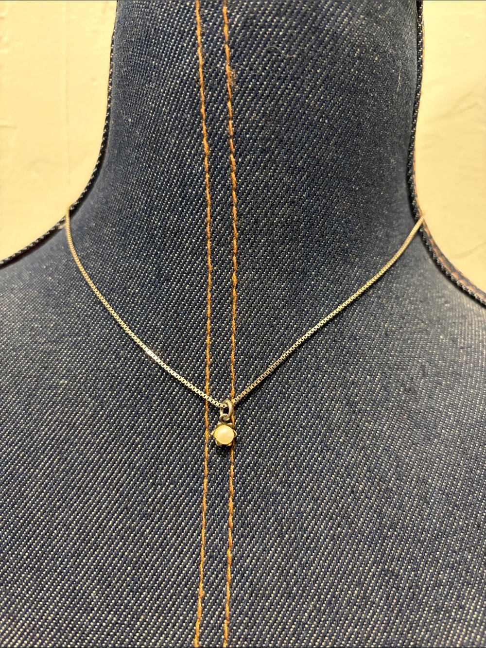 925 Boma Italy Pearl Necklace
